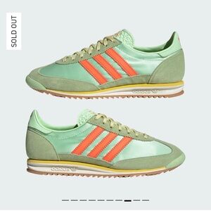 adidas SL OG 72 Mint Green, Coral NWT 9